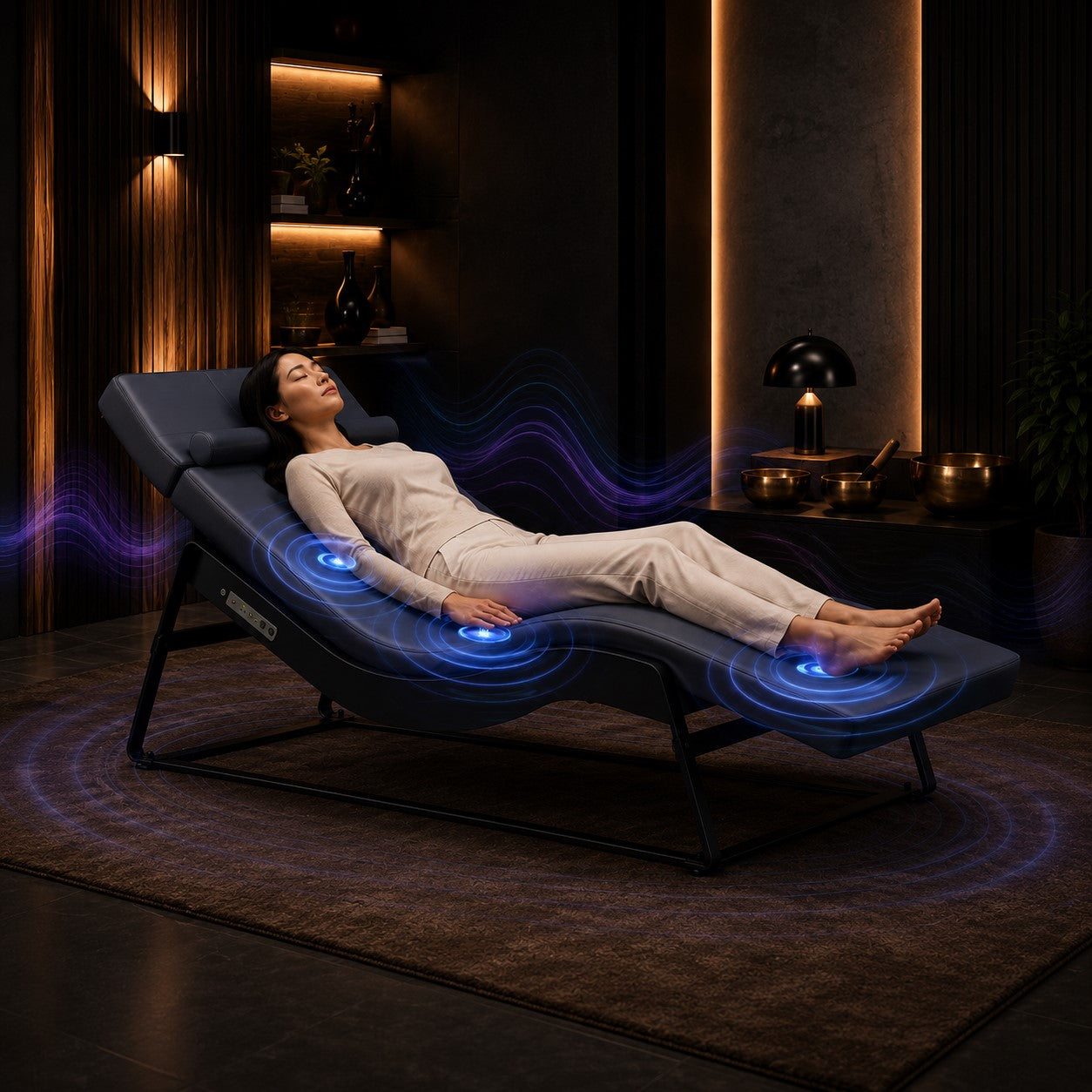 VibroAcoustic Lounger | WaveLounge Modern Relaxation Chair