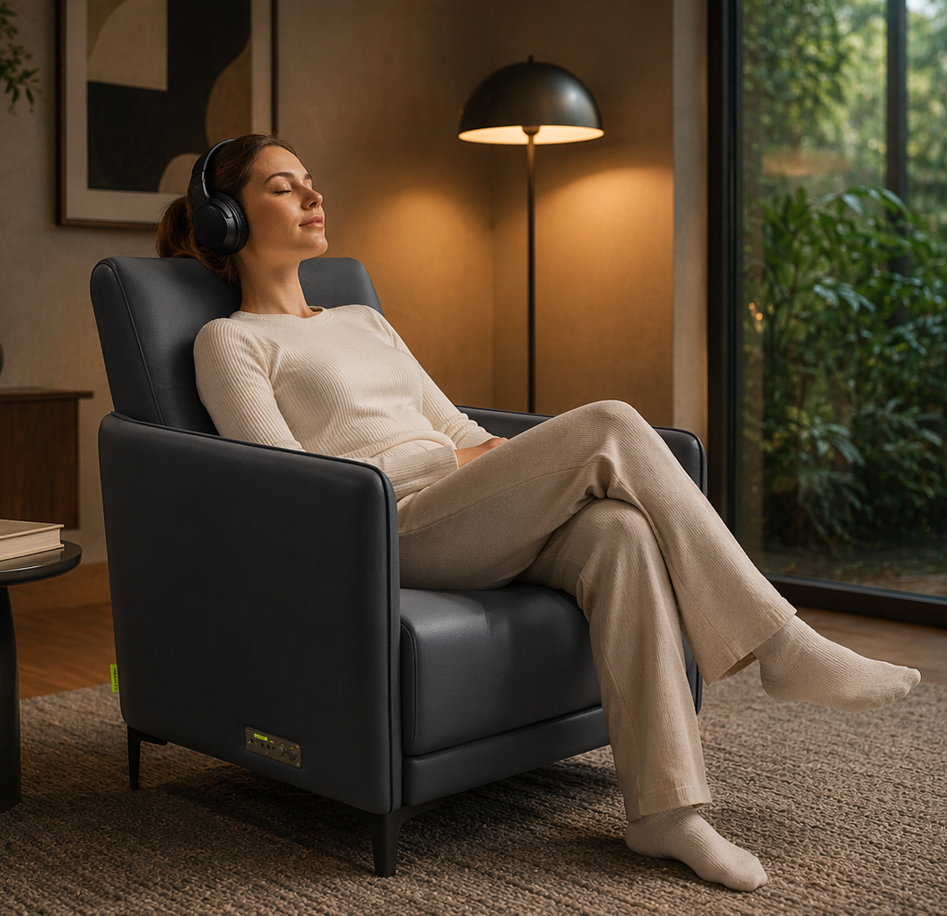 Hisooth SenseLounge Relaxation Reading Armchair