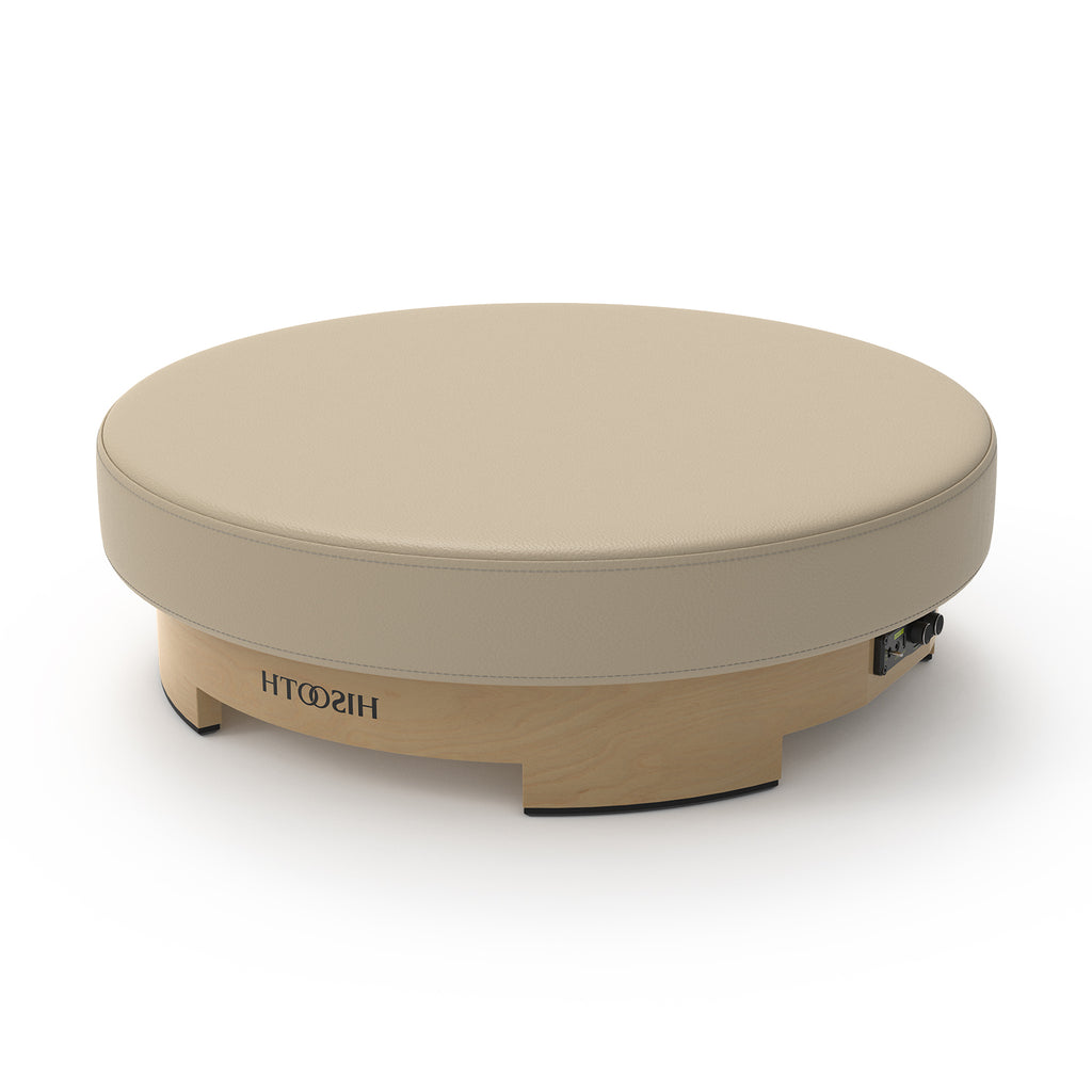 Hisooth® EarthRound™ VibroAcoustic Therapy Meditation Platform Sound Healing Cushion