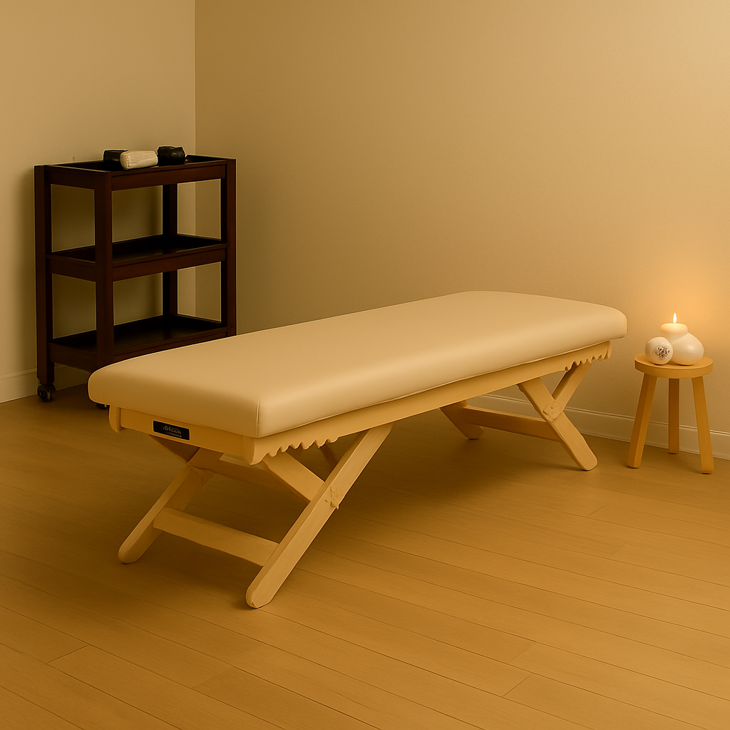 Hisooth® Boast Vibe™ Stationary VibroAcoustic Therapy Massage Table