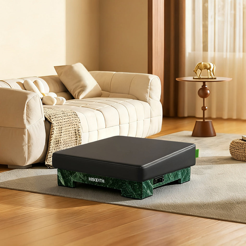 Hisooth® LotusRise™ VibroAcoustic Therapy Meditation Platform Sound Healing Cushion