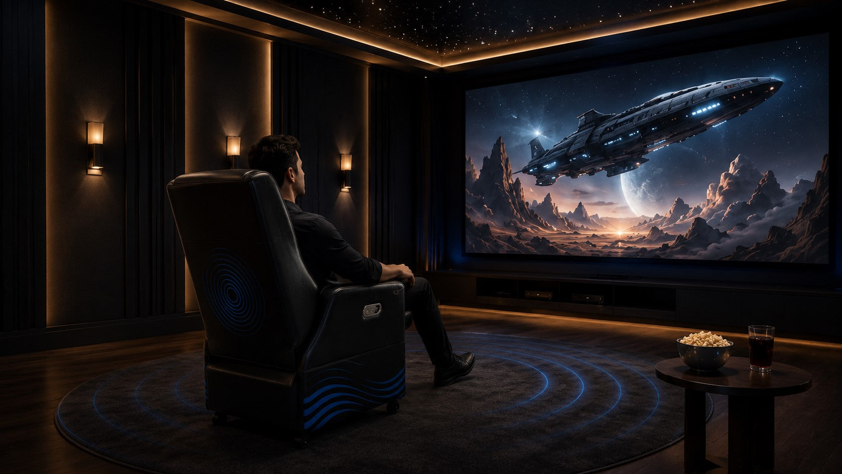 4D Home Cinema Sofa and 4D Immersive Gaming Chair