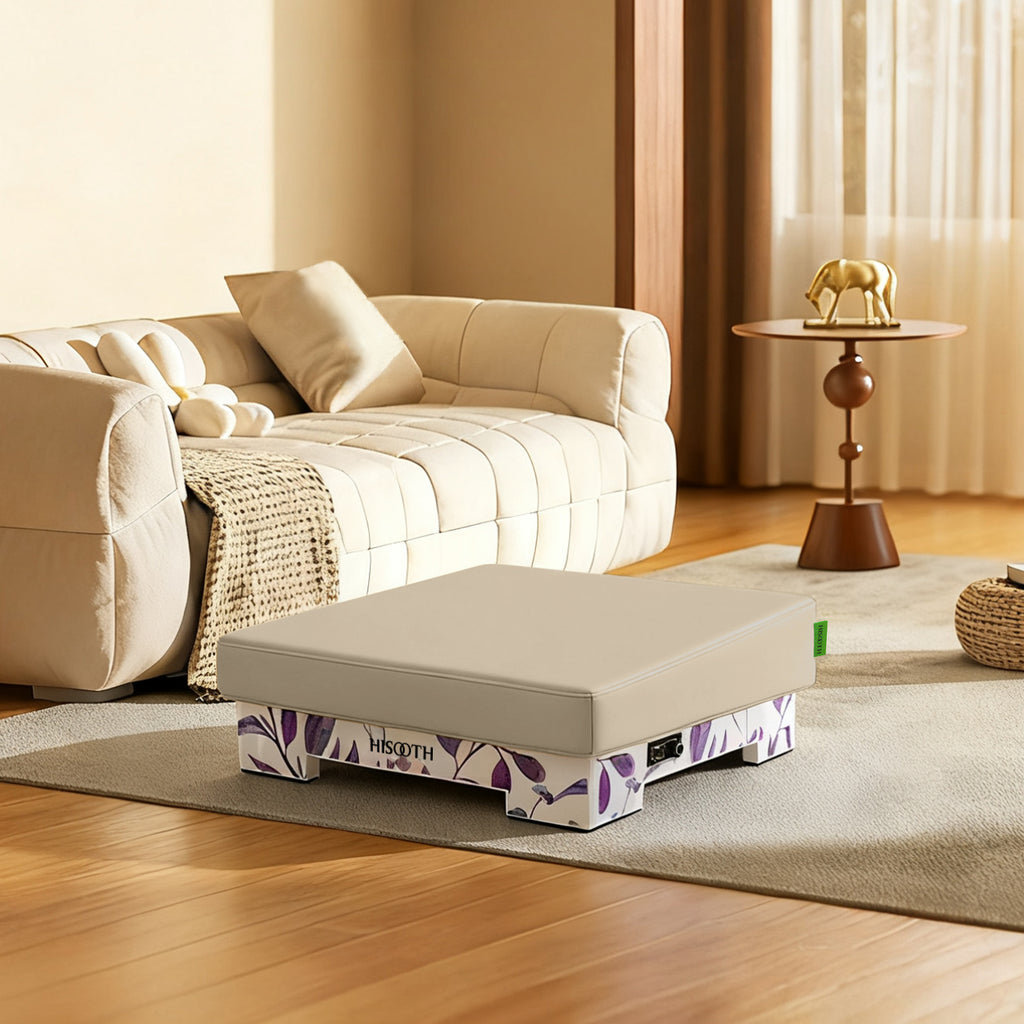 Hisooth® LotusRise™ VibroAcoustic Therapy Meditation Platform Sound Healing Cushion