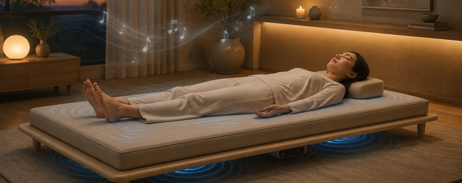 Music Healing Massage Table Music Healing Bed Sound Healing Recovery Bed