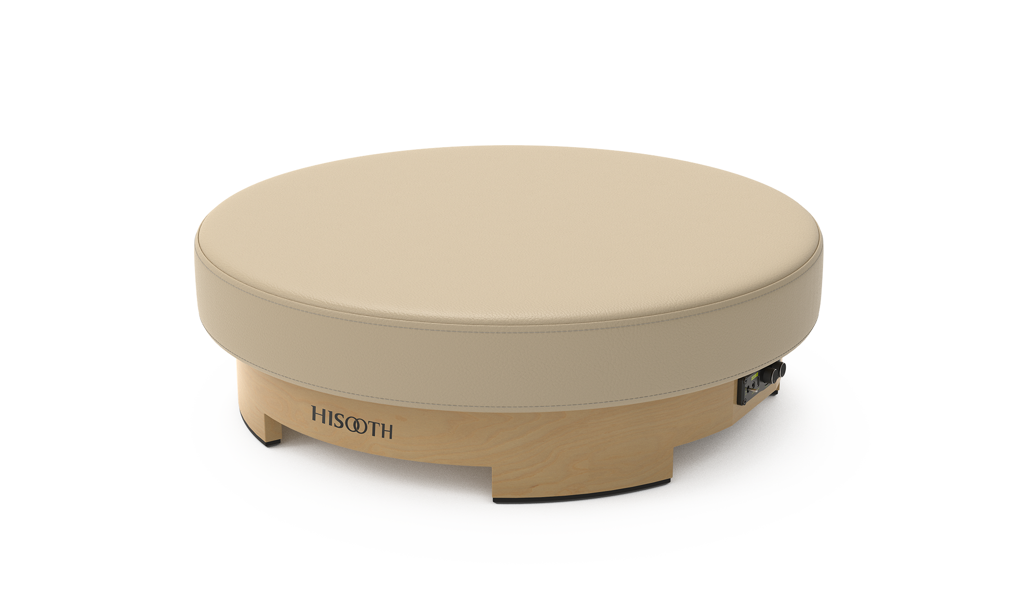EarthRound round meditation cushion with 360-degree vibroacoustic sound therapy and immersive sound healing experience