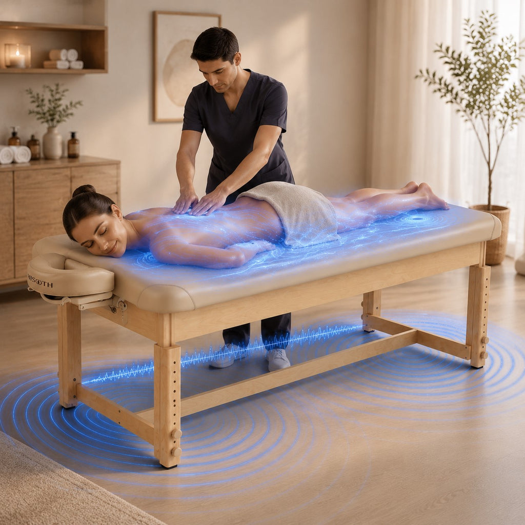EssenceVibe™ VibroAcoustic Stationary Sound Bath Treatment Table