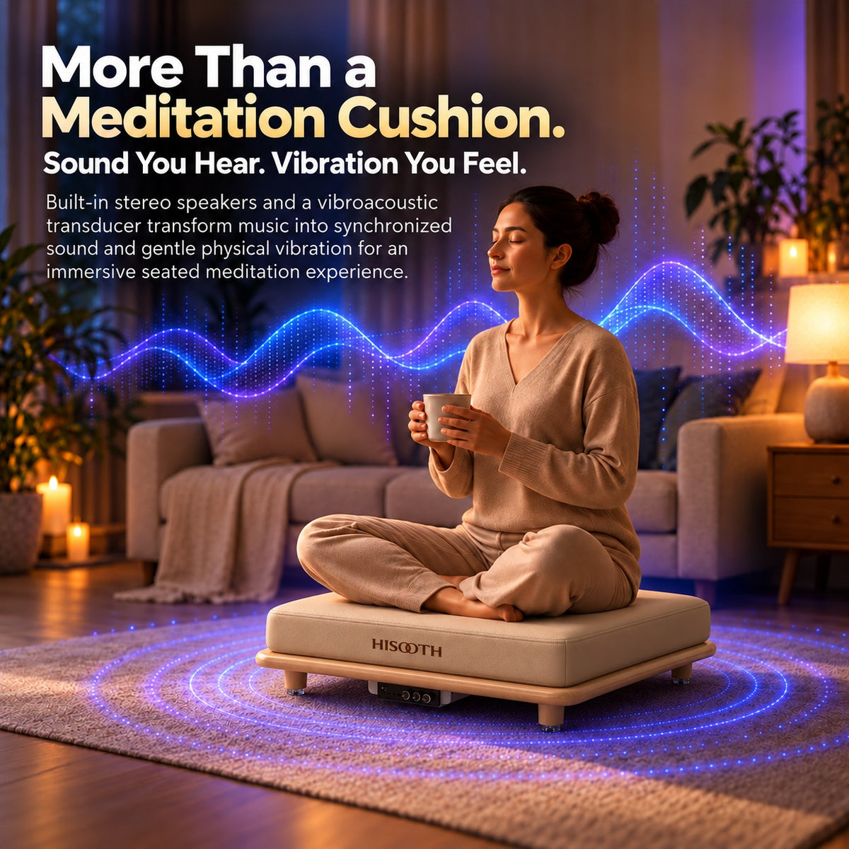 FlowZen™ Plataforma de meditación vibroacústica