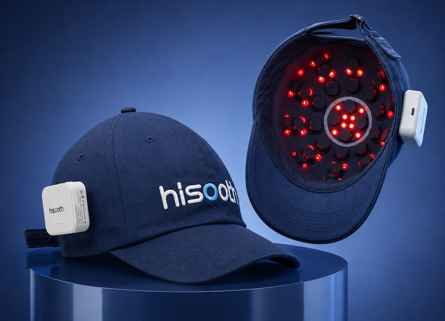 Hisooth Hair Growth Cap with Red Light THerapy for Hair Growth