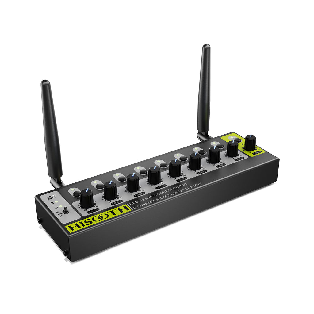 Hisooth SynchroHub™ — 8-Channel VibroAcoustic Control Console