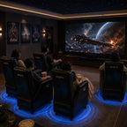 D-BOX gaming chairD-BOX home theater seating Razer haptic chair