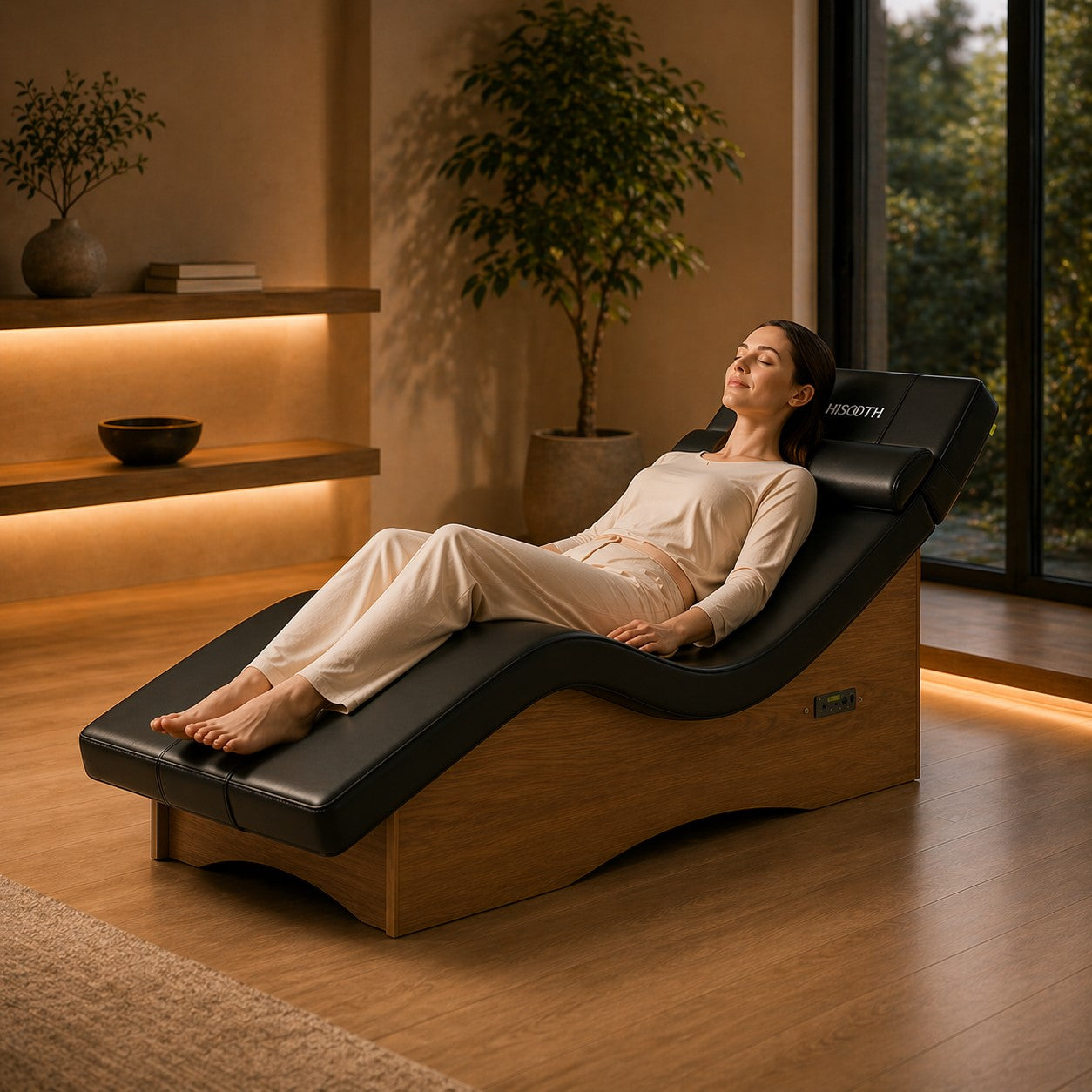 Vibroacoustic Therapy Bed and Lounger Couch for Recovery Center