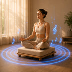 Hisooth Flowzen Sound Therapy Music Healing Vibroacoustic Meditation Platform Cushion