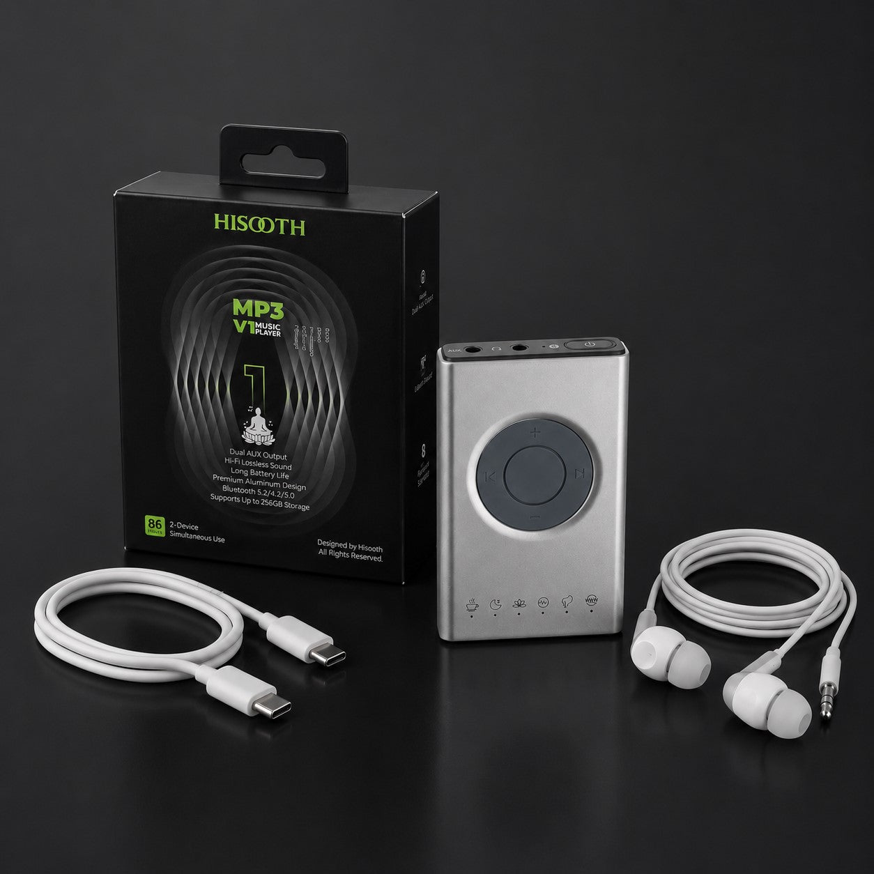Hisooth VibroAcoustic Music MP3 Player (V1)