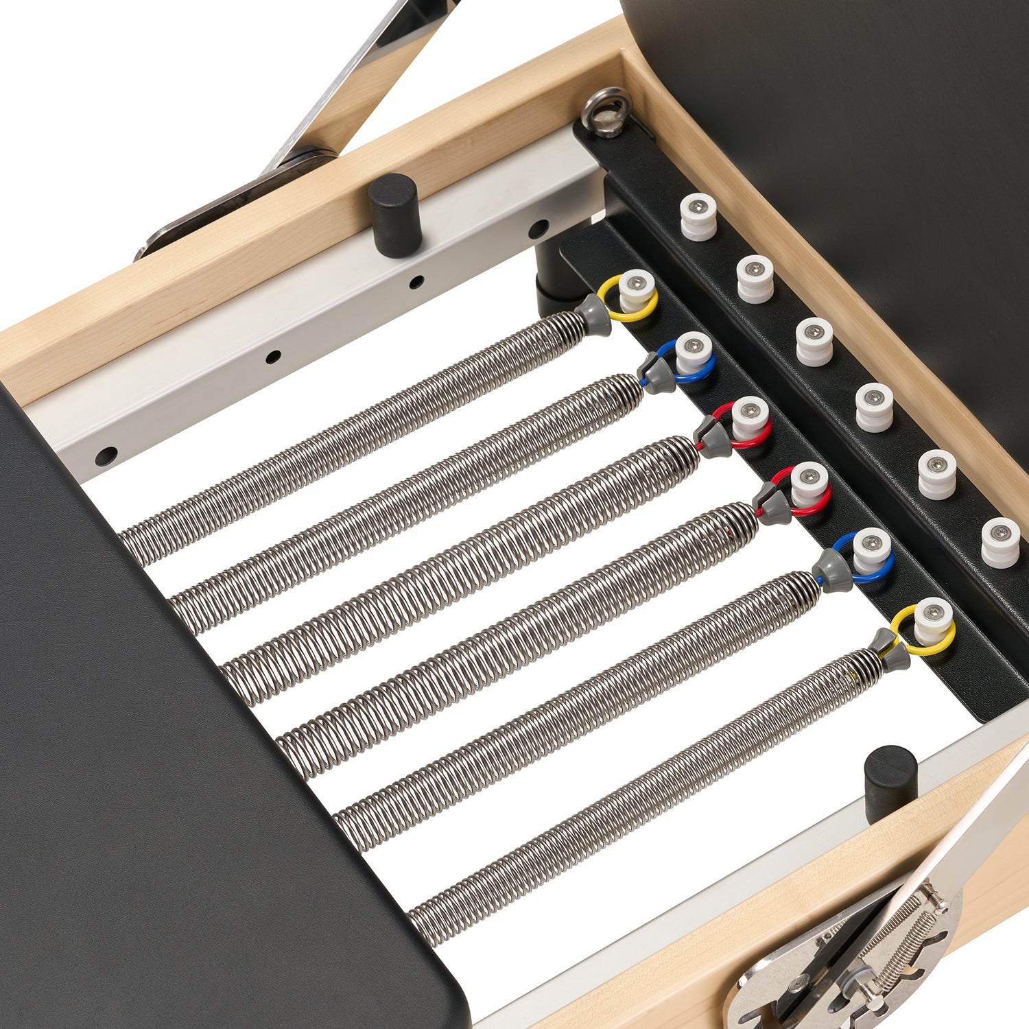 SpaceSaver™ Folding Maple Pilates Reformer