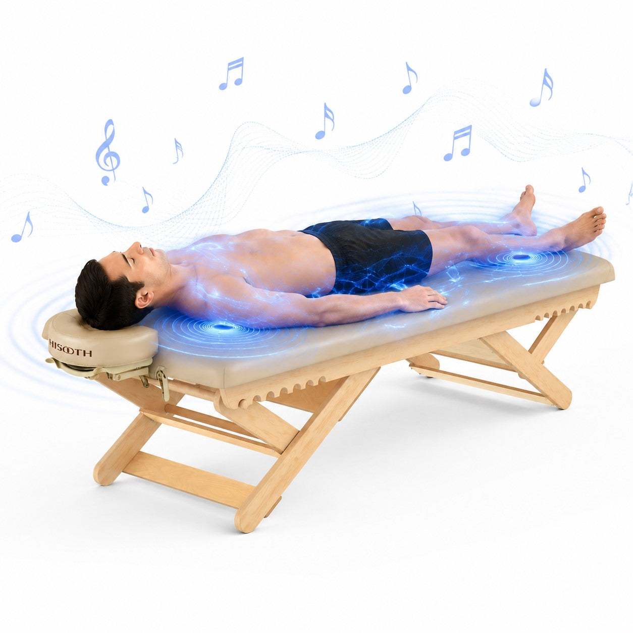 BoastVibe™ VibroAcoustic Sound Bath Treatment Table