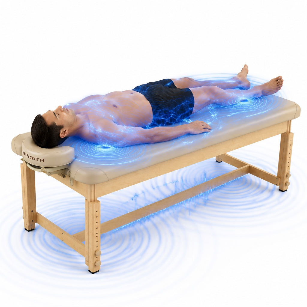 EssenceVibe™ VibroAcoustic Stationary Sound Bath Treatment Table