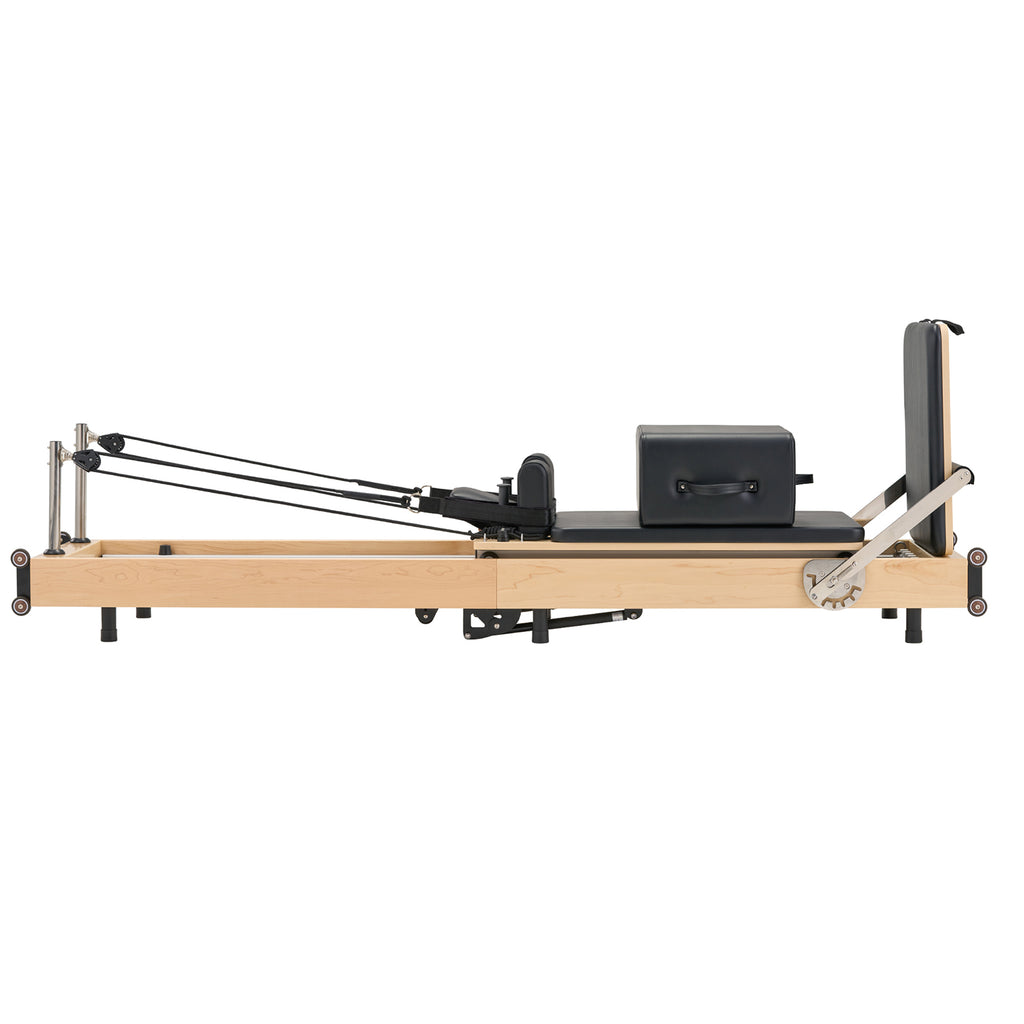 SpaceSaver™ Folding Maple Pilates Reformer