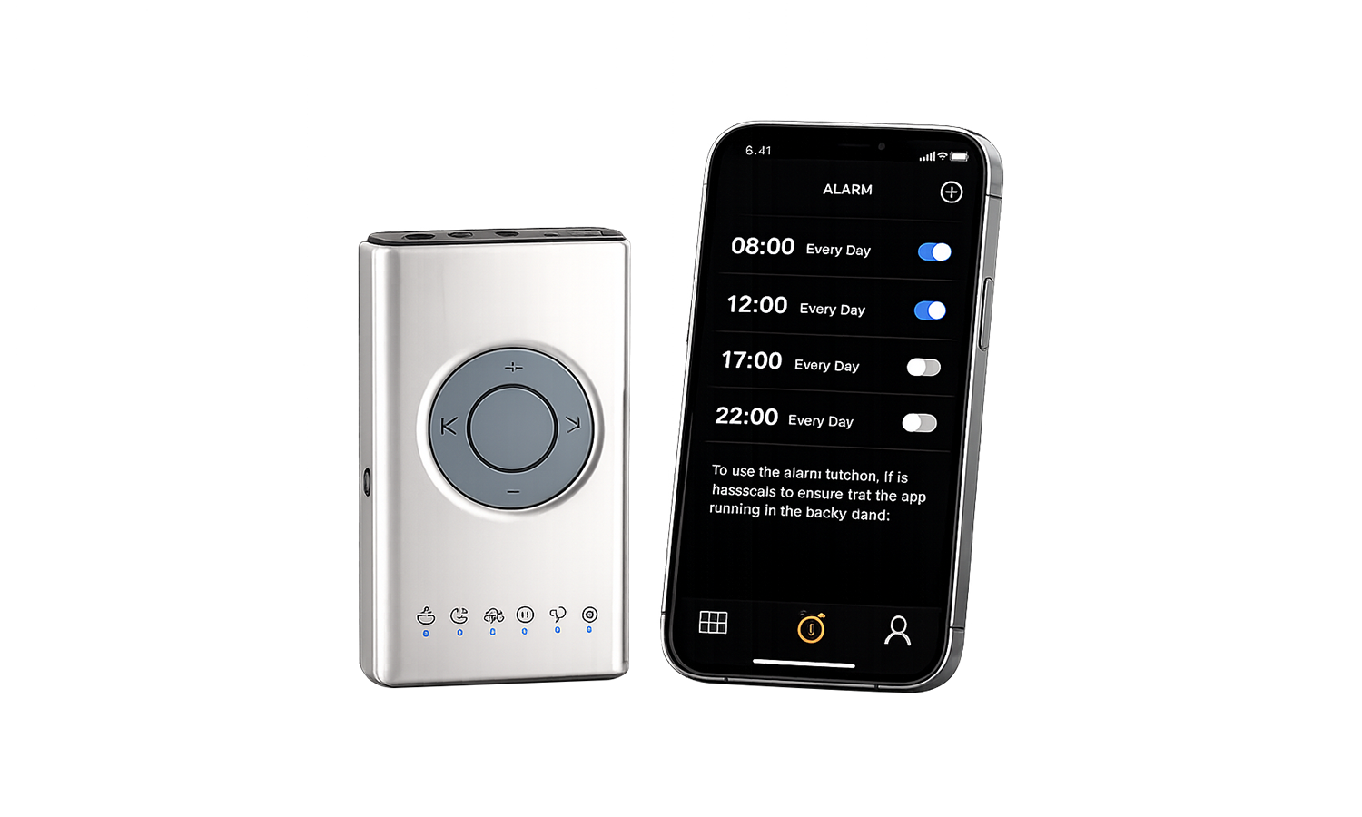 Meditation music MP3 player and mobile app featuring guided sound healing programs and vibroacoustic meditation tracks