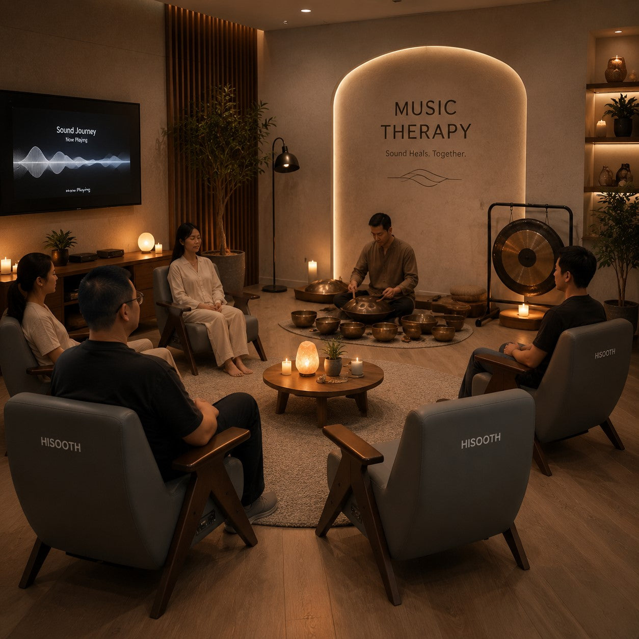 Hisooth Meditation Corelounge chair for deep meditation and deep relaxation