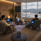 Hisooth Corelounge is ideal solution for airport and office relaxation lounge area with vibroacoustic system