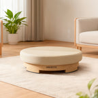 Hisooth® EarthRound™ VibroAcoustic Therapy Meditation Platform Sound Healing Cushion