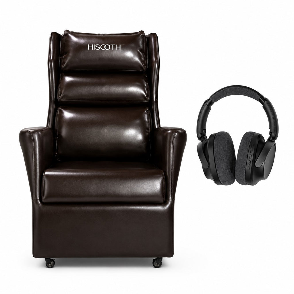 Gaming-Sessel mit Lautsprechern, Vibration und Kopfhörern