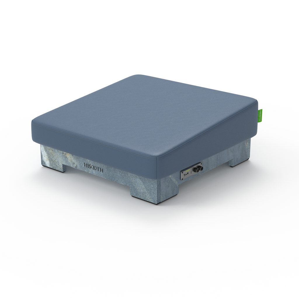 Hisooth® LotusRise™ VibroAcoustic Therapy Meditation Platform Sound Healing Cushion