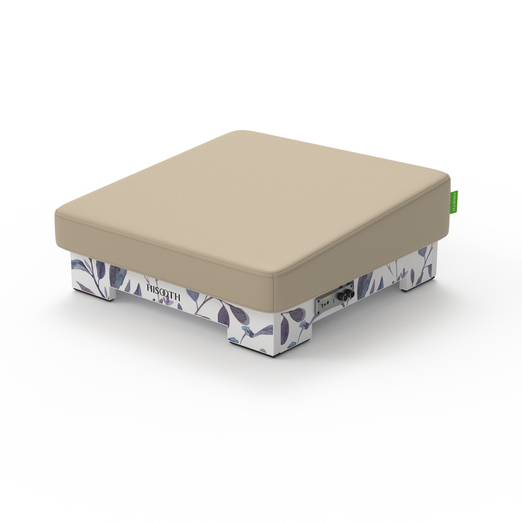 Hisooth® LotusRise™ VibroAcoustic Therapy Meditation Platform Sound Healing Cushion