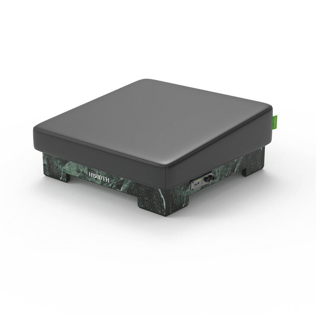 Hisooth® LotusRise™ VibroAcoustic Therapy Meditation Platform Sound Healing Cushion