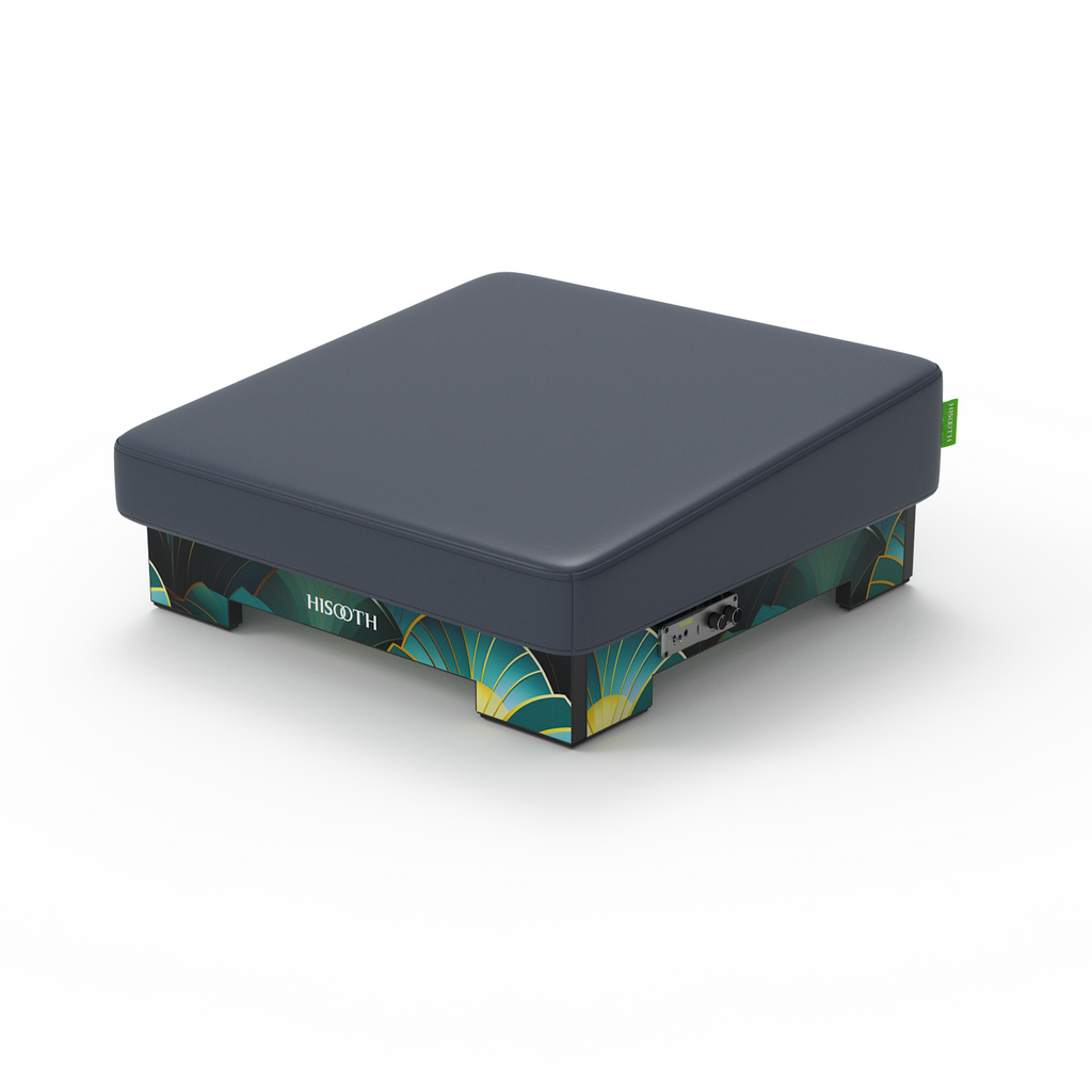 Hisooth® LotusRise™ VibroAcoustic Therapy Meditation Platform Sound Healing Cushion