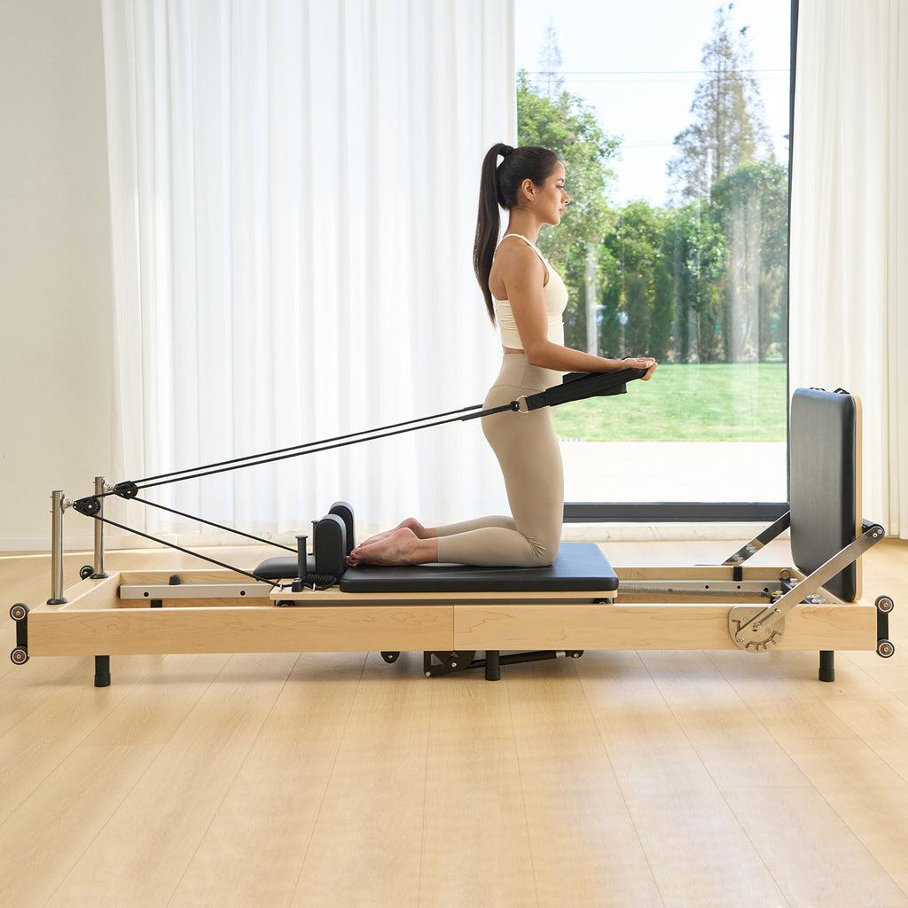 SpaceSaver™ Folding Pilates Reformer