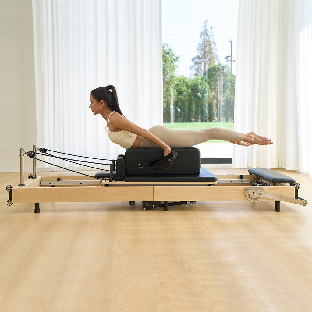 SpaceSaver™ Folding Pilates Reformer