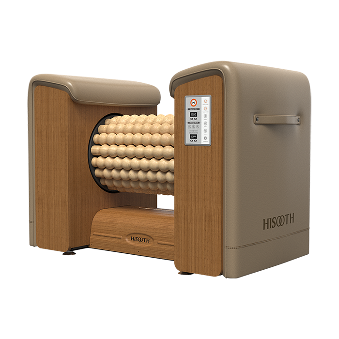 Hisooth Motorized roller massager for muscle recovery, circulation, and wellness