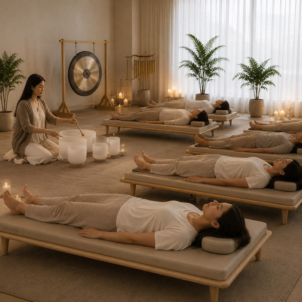 Vibroacoustic Treatment Table Vibroacoustic Recovery Bed Therapeutic Sound Bed