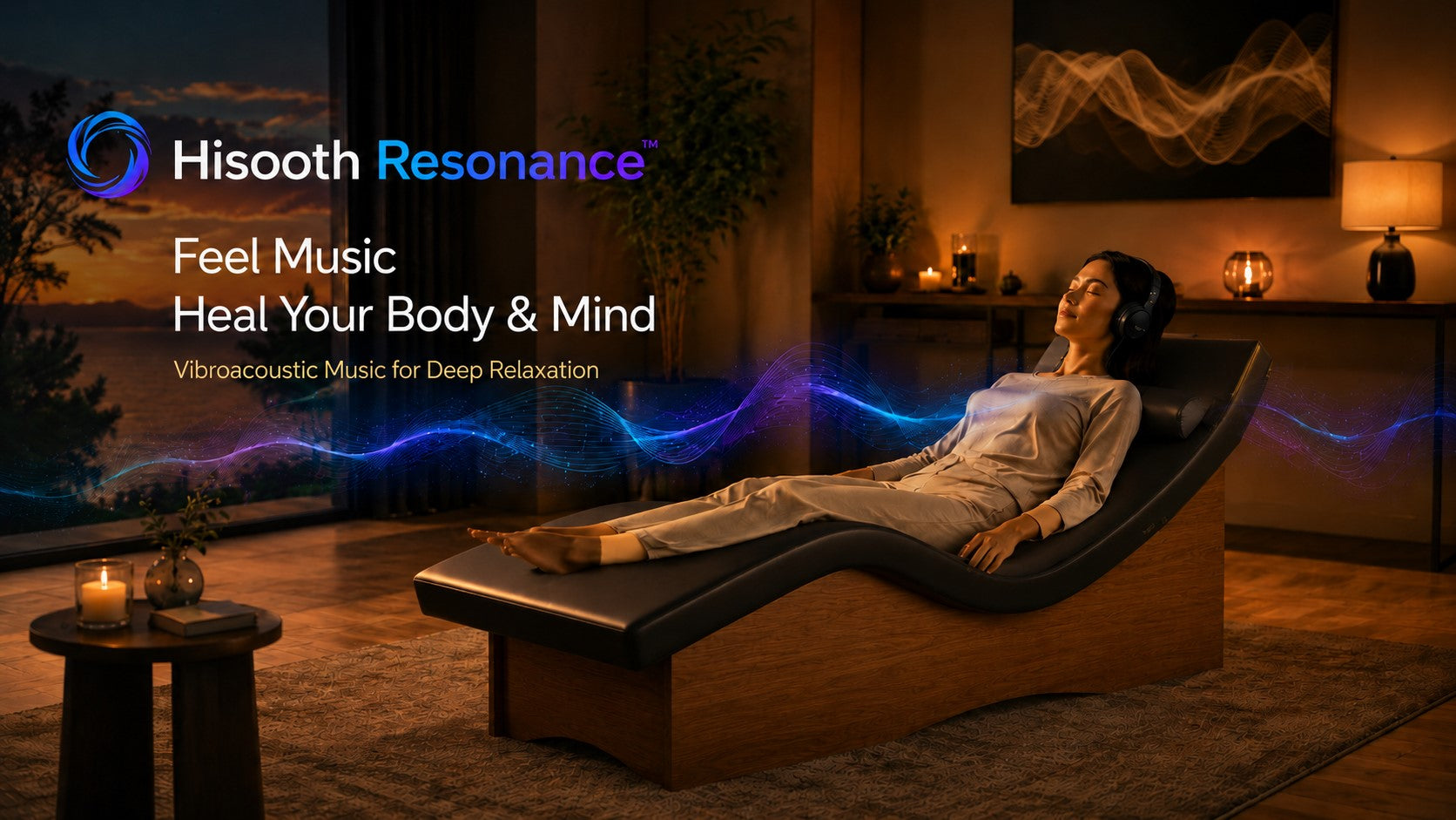 Music Therapy Lounge Chair Therapeutic Relaxation Lounger