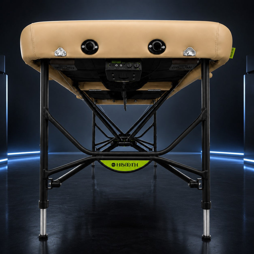 TheraFold VibroAcoustic Therapy Table – Portable Sound Bath & Sound Healing Massage Table