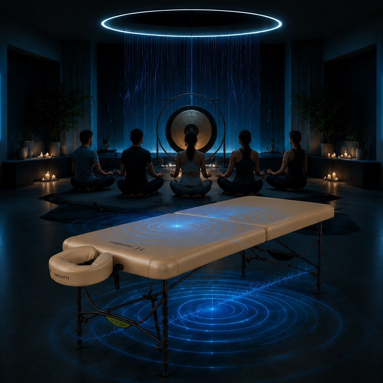 Sound Therapy Recovery Bed Music Therapy Recovery Bed Vibroacoustic Therapy Bed