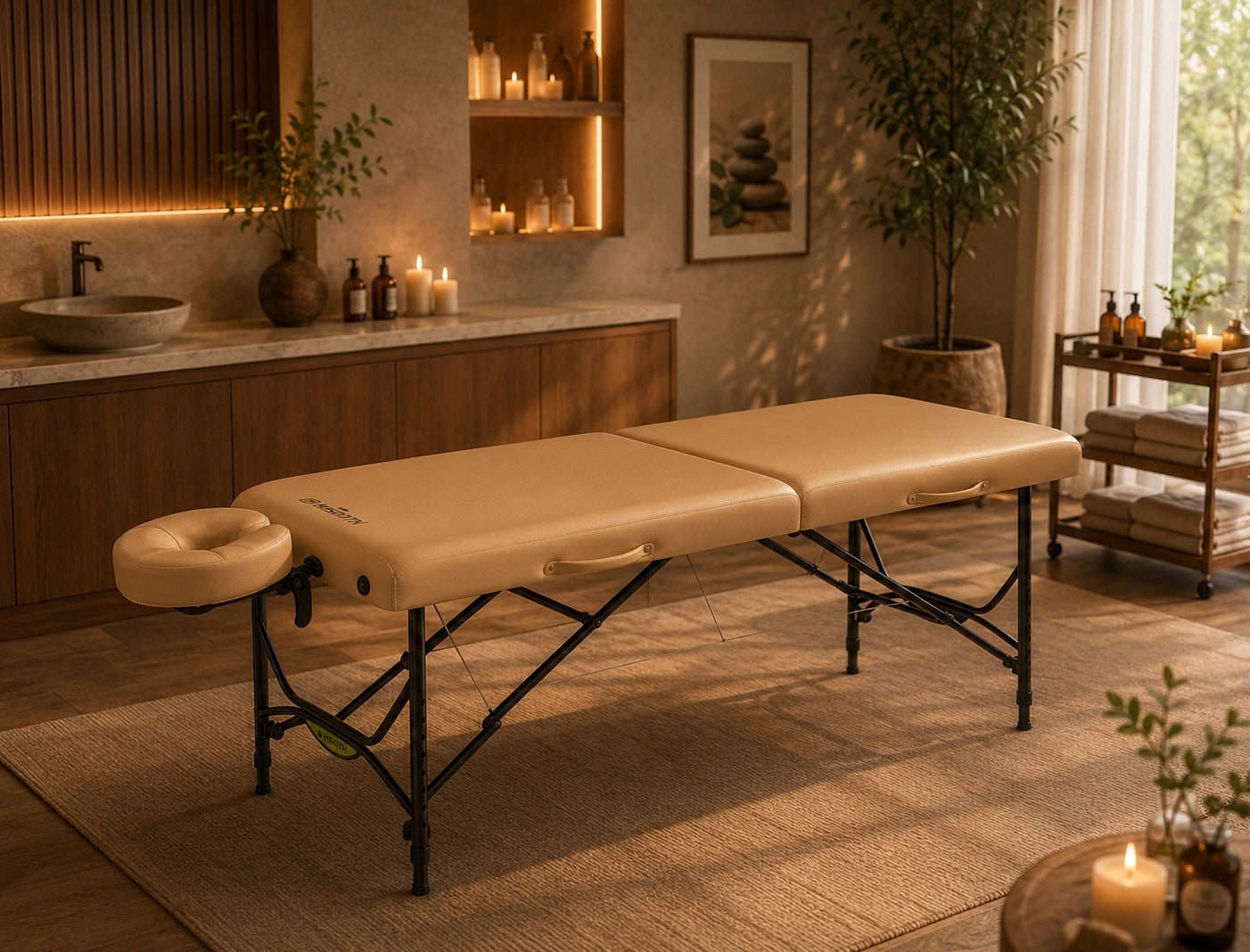 Hisooth Portable Vibroacoustic Sound Healing Massage Table