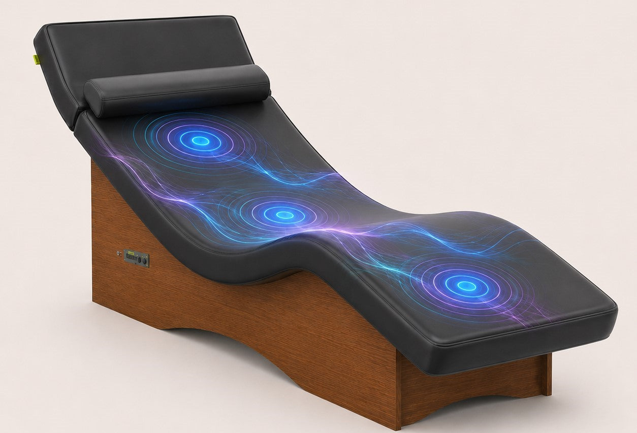 VibroAcoustci Lounge Chiar Immersive Audio Furniture  and Meditation Cushion with Sound Vibration