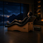 Sound Healing Lounger and Vibroacoustic Bed for home and Recovery Rehabilitation Studio