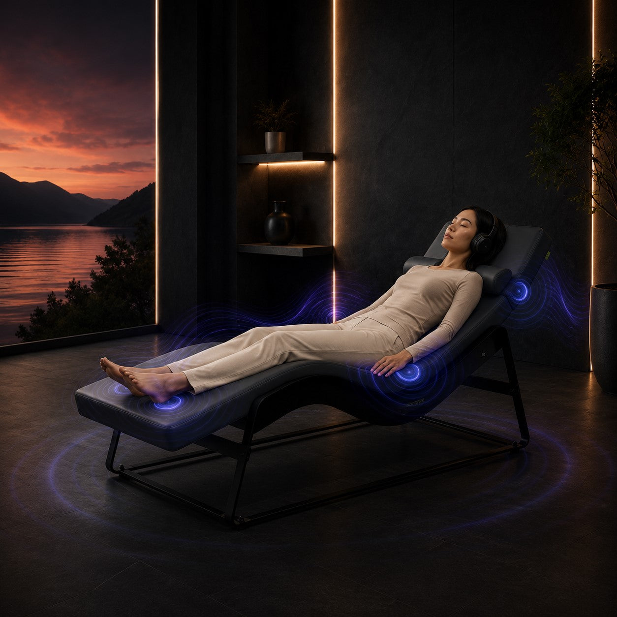 VibroAcoustci Lounge Chiar Sound Therapy Lounge Chair Music Therapy Lounge Chair