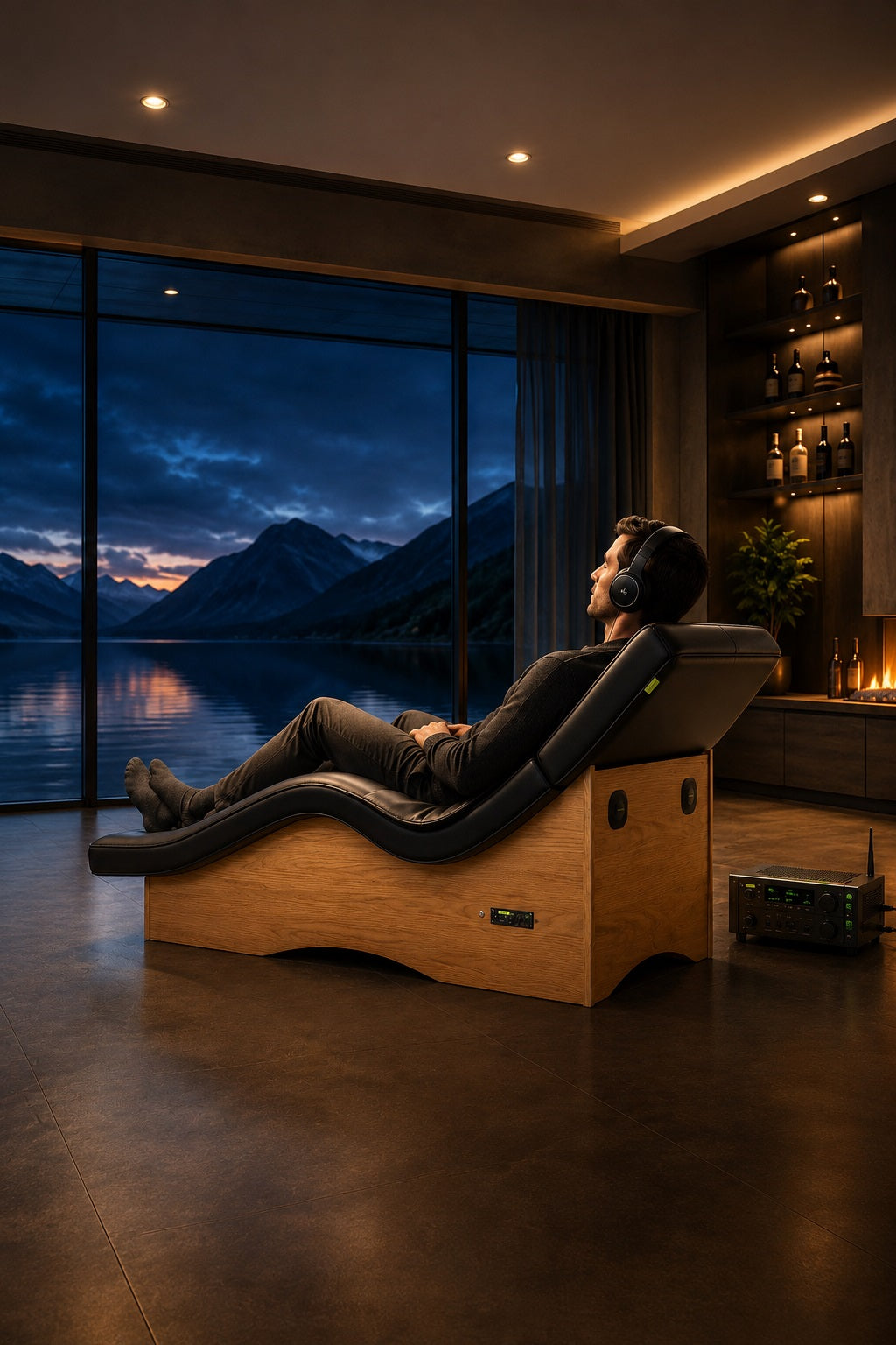 Hisooth immersive-relaxation-cushion-lowfrequency-therapy-seating-meditation-platform-system