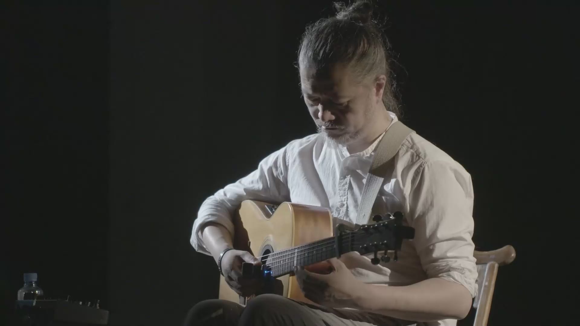 Wang Wenwei ambient music composer creating original sound healing and meditation music