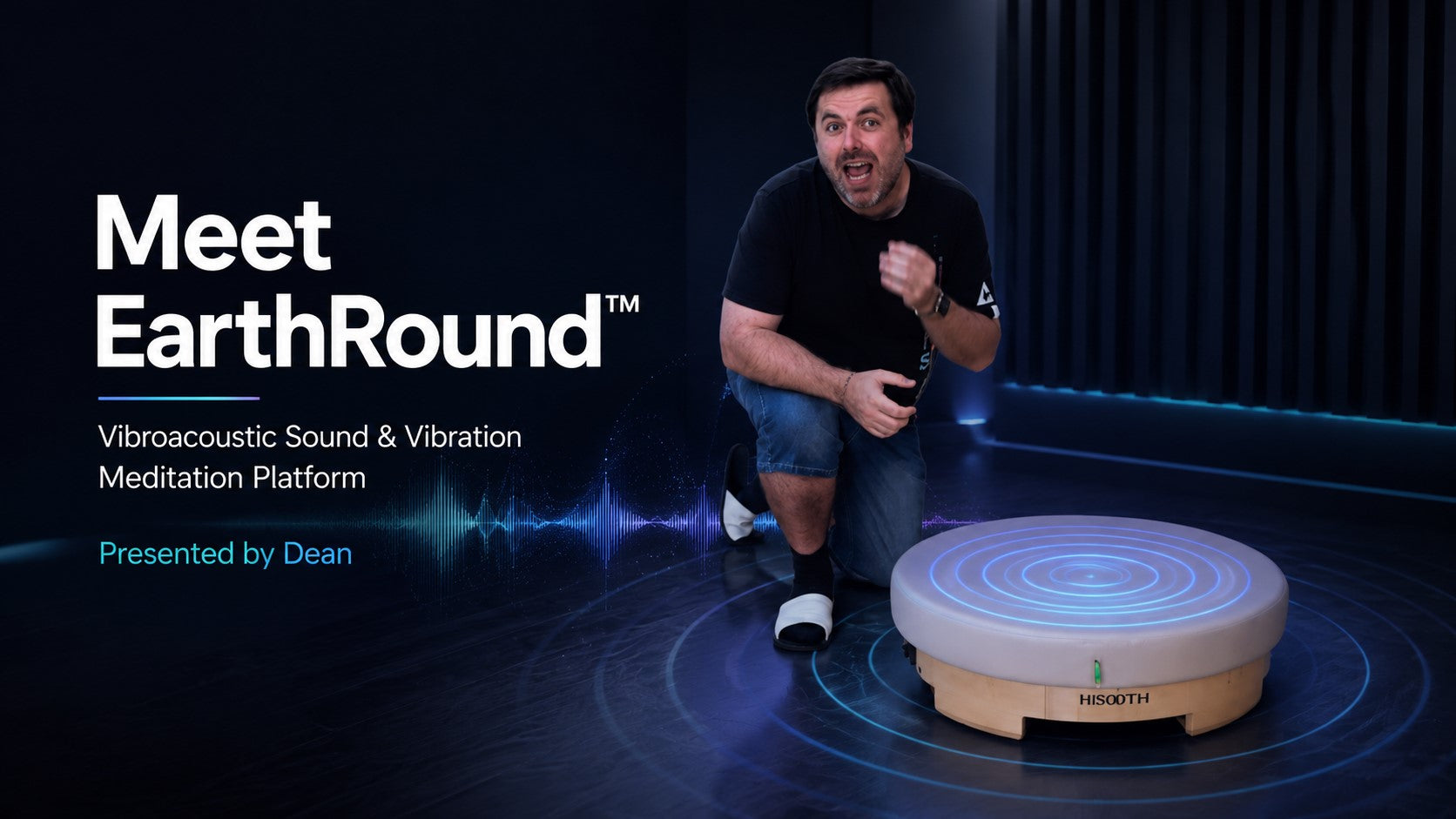 EarthRound Sound Therapy Music Bath Meditation Cushion Video Cover