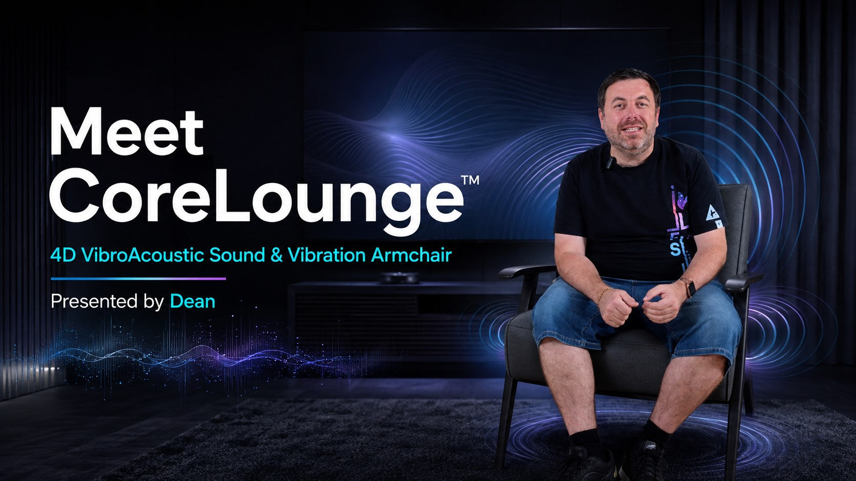 Hisooth VibroAcoustic CoreLounge Music Therapy Relaxation Chair