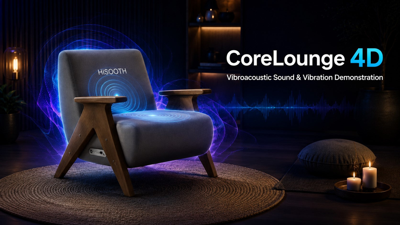 CoreLounge 4D Immersive Sound Bath VibroAcoustic Chair