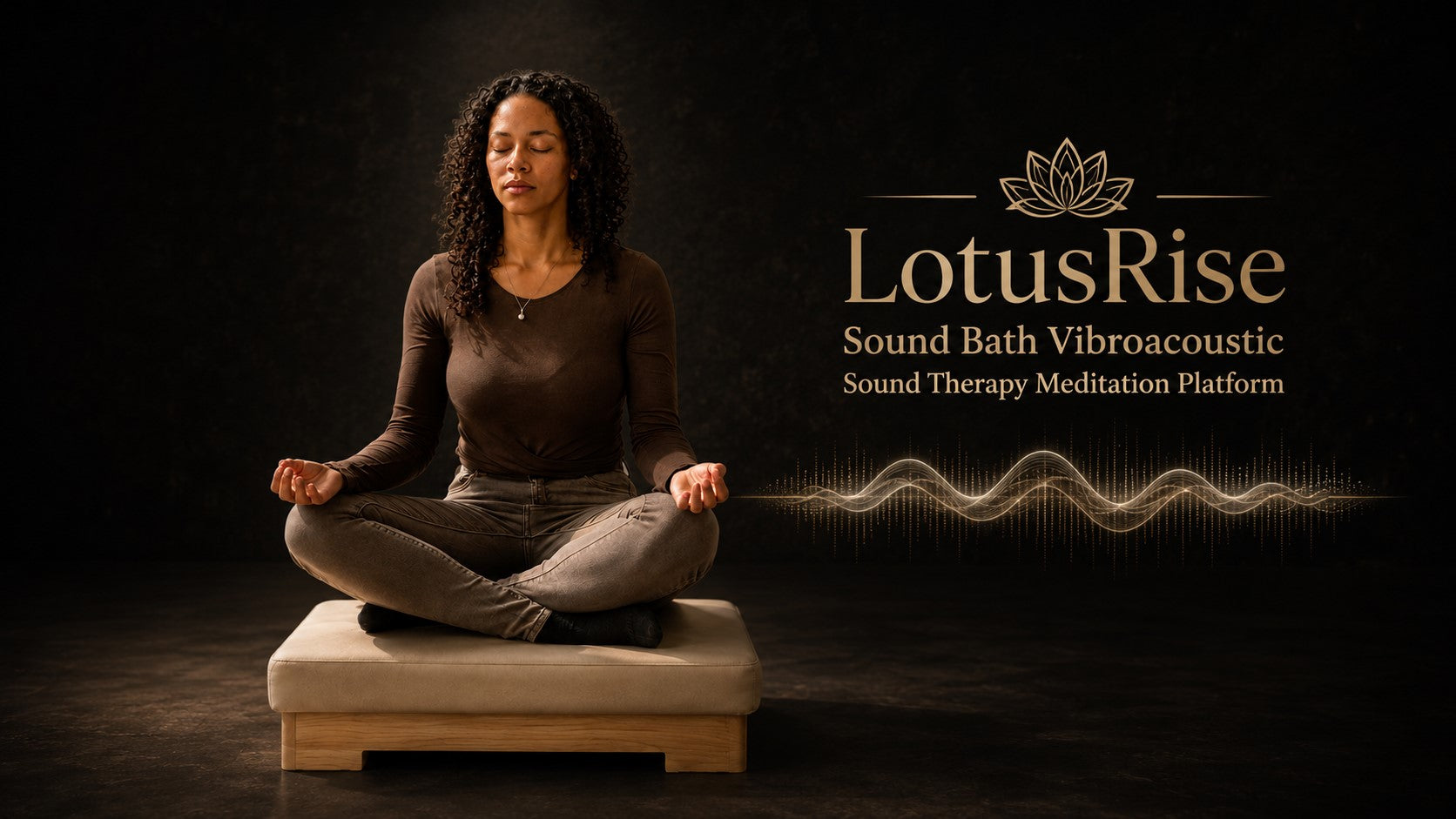 LotusRise Sound Bath Vibroacoustic Sound Therapy Meditation Platform