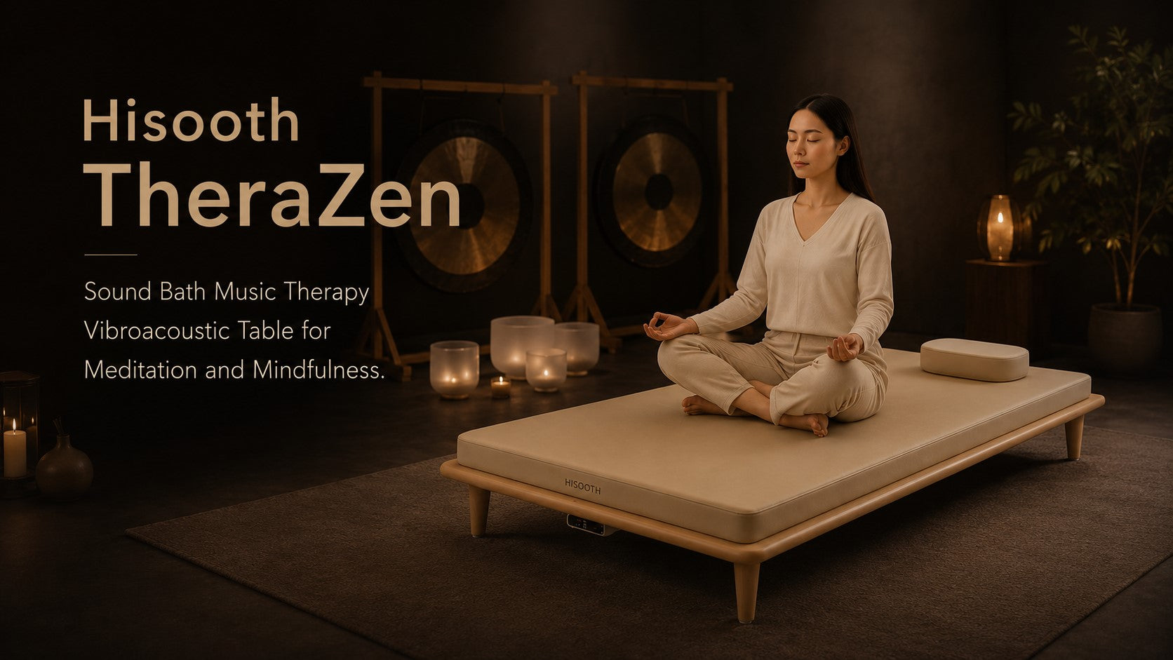 A Full-Size VibroAcoustic Sound Bath Meditation Bed