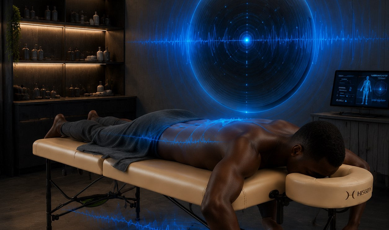 Vibroacoustic Massage Table Sensory Therapy Bed Video